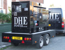 10KVA to 500KVA GENERATOR POWER FOR HIRE UK